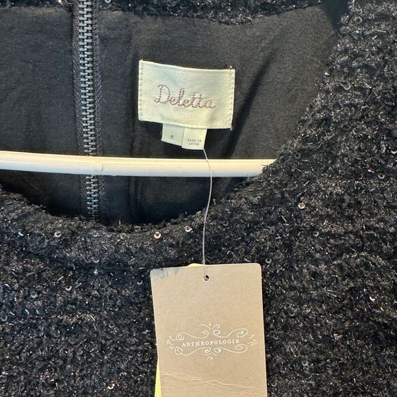 Anthropologie Deletta Boucle and Feather Top Size Medium - Picture 8 of 8